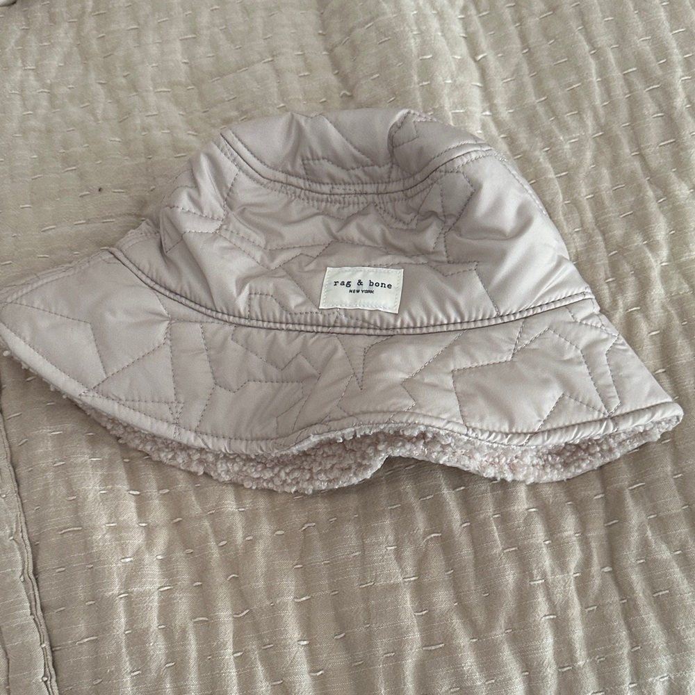 Rag & Bone Women’s Quilted Bucket Hat - Light Tan
